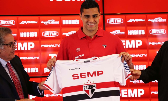 Alan Kardec são paulo apresentação (Foto: Marcos Ribolli / Globoesporte.com)