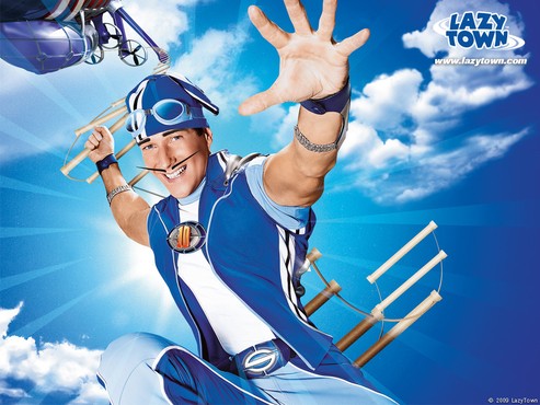 screenshot de Papel de Parede: LazyTown
