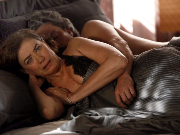 Maria Marta fica chocada com as palavras do marido  (Foto: Império/TV Globo)