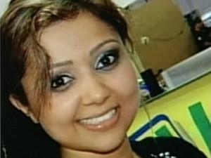Tatylla Cristina Marçal da Silva, de 24 anos, está desaparecida em Jataí, Goiás (Foto: Reprodução/ TV Anhanguera)