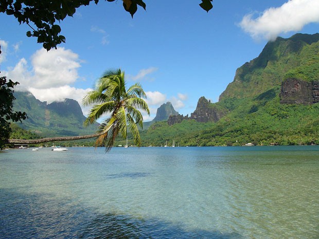 Moorea, ilha na Polinésia Francesa (Foto: Creative Commons/Evil Monkey)