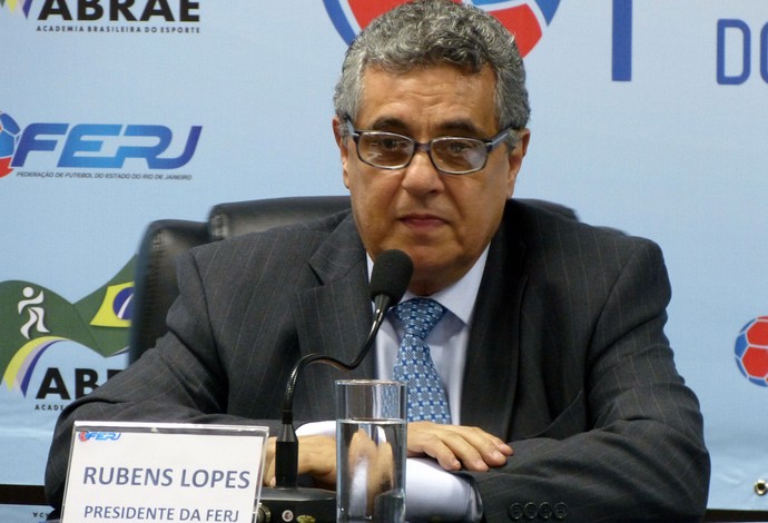 Rubens Lopes presidente da FERJ (Foto: Vicente Seda) Rubens Lopes presidente da FERJ (Foto: Vicente Seda)