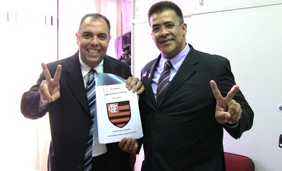 Marcos Braz e Frederico Flexa Flamengo (Foto: Dominique Biniou / Divulgação)