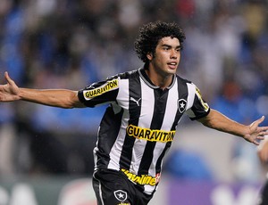 Bruno Mendes gol Botafogo (Foto: Wagner Meier / Agif)