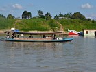 Com seca do Rio Juruá, barqueiros reclamam de condições de navegação
