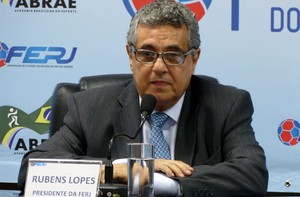 Rubens Lopes presidente da FERJ (Foto: Vicente Seda) Rubens Lopes presidente da FERJ (Foto: Vicente Seda)
