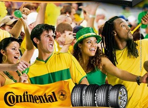 Copa no Brasil é a terceira patrocinada pela Continental Pneus (Foto: Divulgação) Copa no Brasil é a terceira patrocinada pela Continental Pneus (Foto: Divulgação)