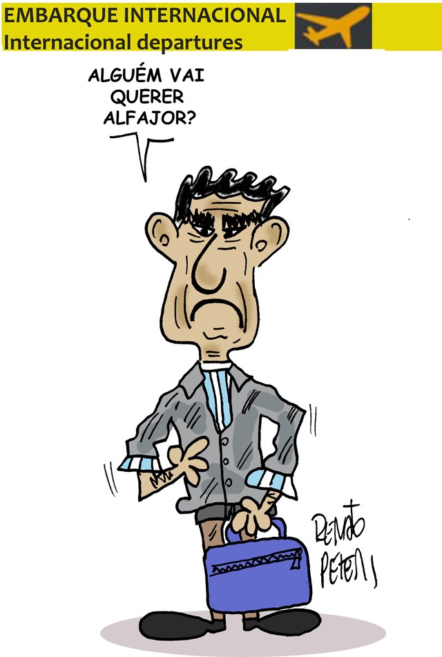 Partiu, Argentina- charge Peters