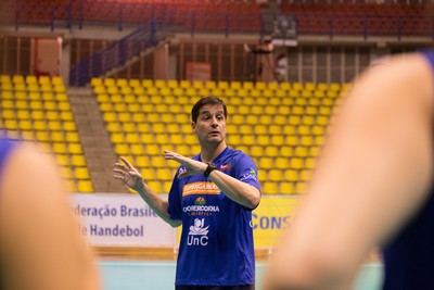 Alexandre Schneider, treinador da UnC/Concórdia  (Foto: Cinara Piccolo/Photo&Grafia/arquivo)