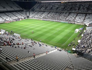 Arena Corinthians jogo Corinthians x Internacional estádio (Foto: Marcos Ribolli / Globoesporte.com)