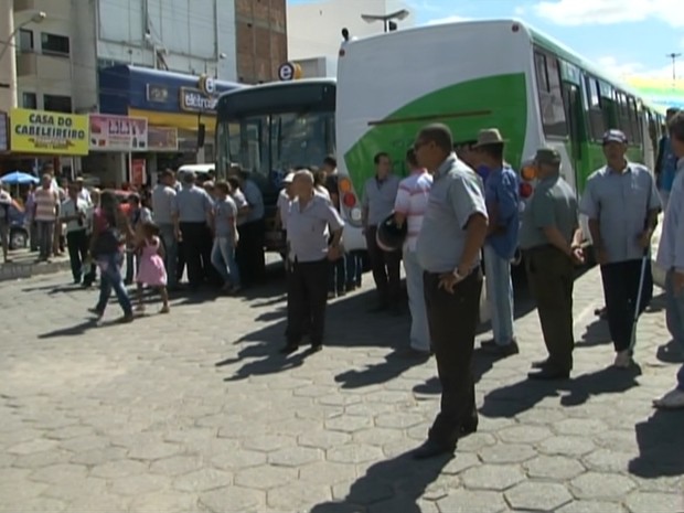 Rodoviários Vitória da COnquista;bahia 2 (Foto: Reprodução/TV Sudoeste)