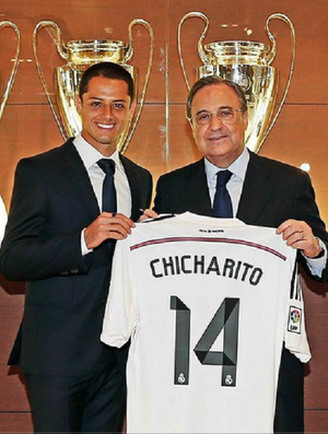 Chicharito é aprovado nos exames e chega ao Real Madrid por empréstimo Chicharito