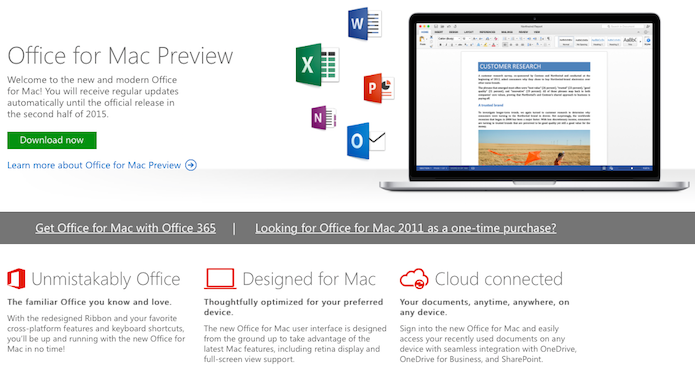 download office 2016 for mac os x