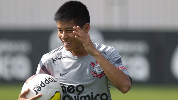 Zizao treino Corinthians (Foto: Daniel Augusto Jr. / Ag. Estado)