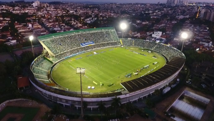 Estádio Brinco de Ouro, em Campinas (Foto: Reprodução / WS Imagens Aéreas)