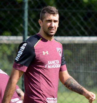 Lucas Pratto São Paulo (Foto: Érico Leonan / saopaulofc.net)