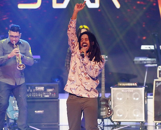 Reggae da Vibrações é elogiado e banda segue na competição (Foto: Isabella Pinheiro / Gshow)