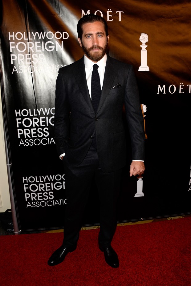 Jake Gyllenhaal em evento em Los Angeles, nos Estados Unidos (Foto: Frazer Harrison/ Getty Images/ AFP)