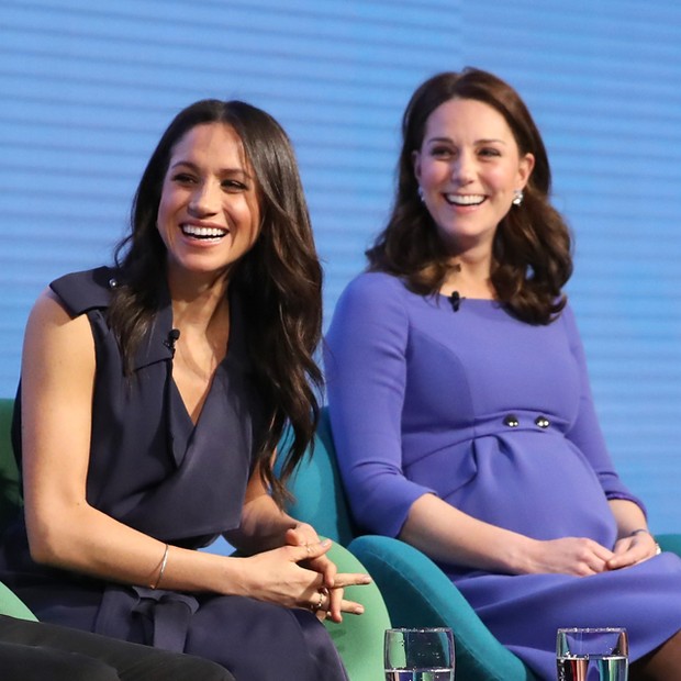 As cunhadas: Meghan e Kate Middleton  (Foto: Getty Images)