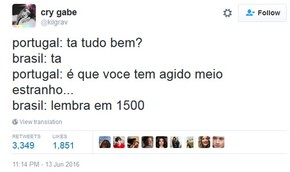 Br X Pt Brasil E Portugal Brigam No Twitter Por Autoria De Meme Tecnologia E Games G1