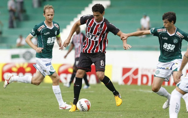 Paulo Henrique Ganso contra o Guarani (Foto: Rubens Chiri / saopaulofc.net)