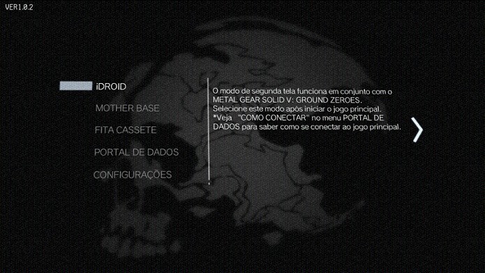 Este é o menu do app (Foto: Thiago Barros/TechTudo)