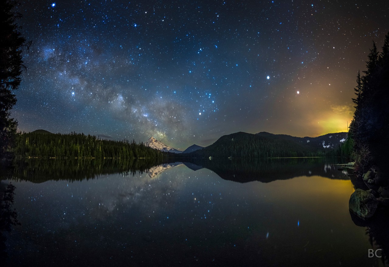 Мультинские озера звездное небо