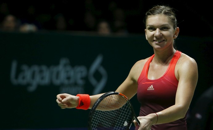 Simona Halep x Flavia Pennetta WTA Finals (Foto: Reuters) Simona Halep x Flavia Pennetta WTA Finals (Foto: Reuters)