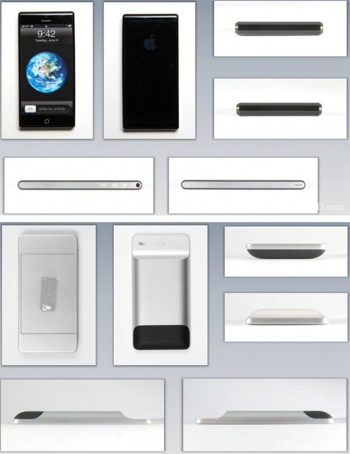 iPhone teve diversos protótipos criados antes que Apple chegasse ao design final do aparelho (Foto: Reprodução/Cult of Mac)