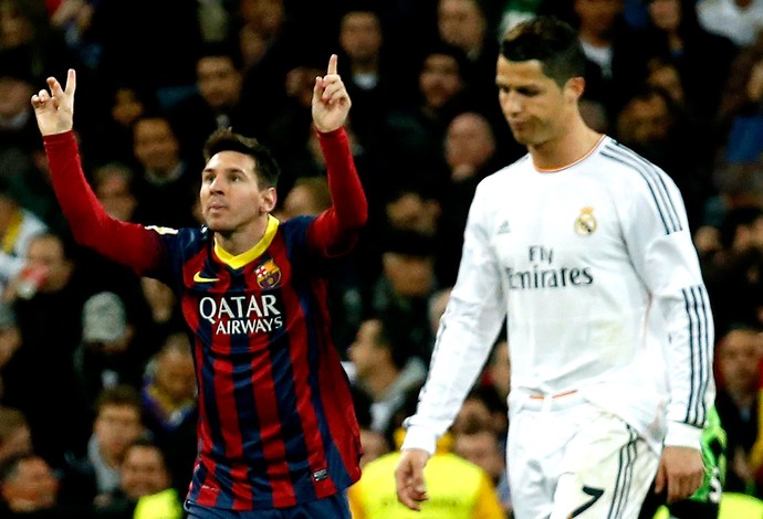 messi barcelona eCristiano Ronaldo real madrid (Foto: Agência Reuters)