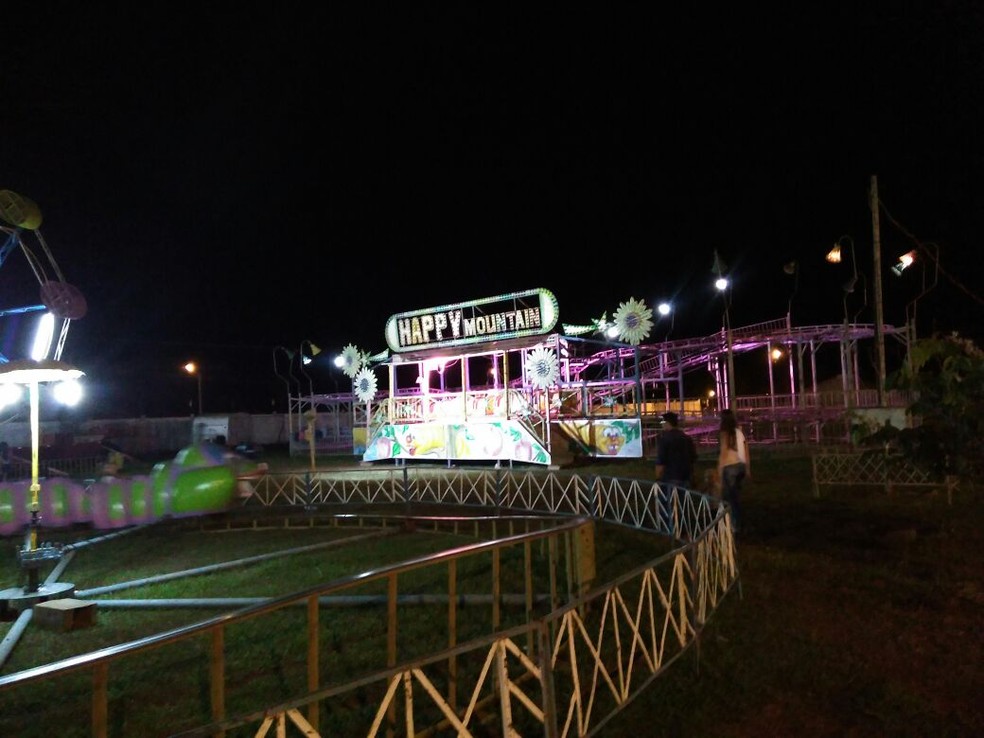 Acidente ocorreu durante a 15º Expoeste, em RO (Foto: Evisson Borges/Arquivo pessoal)