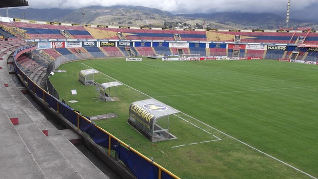 Estádio Libertad Pasto Colômbia (Foto: Heitor Esmeriz)