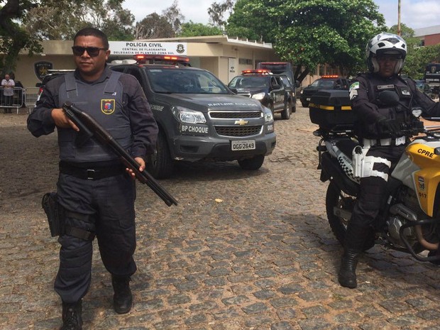 Polícia Civil fará transferência de presos em Alcaçuz (Foto: Andréa Tavares)