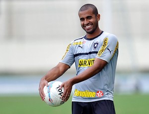 Julio Cesar treino Botafogo (Foto: AGIF)