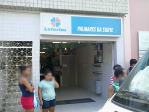 Lotérica Palmares da Sorte (Foto: Betania Pereira/ Arquivo Pessoal)
