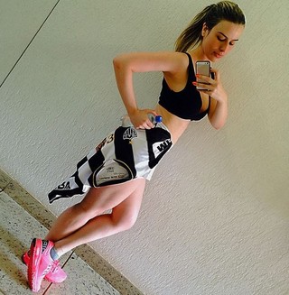 Fernanda Keulla é torcedora do Gallo (Foto: Reprodução / Instagram)