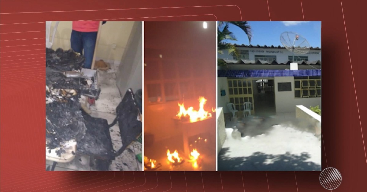 Homem invade escola e incendeia sala de diretora em Campo ... - Globo.com