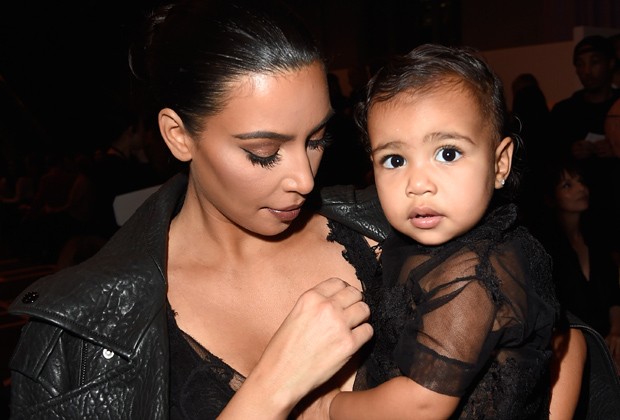 Kim Kardashian e North West (Foto: Getty Images)
