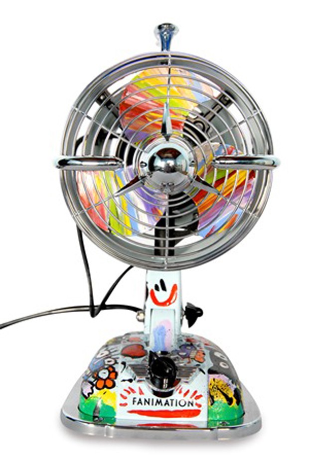 ventiladores coloridos (Foto: Divulgação) ventiladores coloridos (Foto: Divulgação)