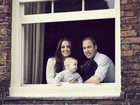 Príncipe William e Kate Middleton divulgam nova foto de George
