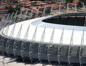 obras estádio Castelão Fortaleza (Foto: AFP)