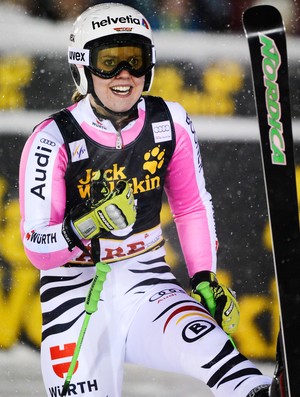 Viktoria Rebensburg Are suécia (Foto: AFP)