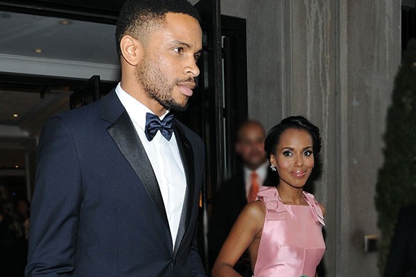 Kerry Washington e Nnamdi Asomugha (Foto: Getty Images)