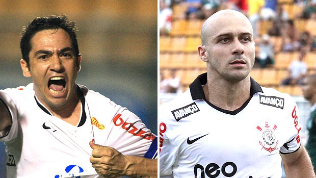 montagem Chicão Alessandro Corinthians (Foto: Editoria de Arte / Globoesporte.com) montagem Chicão Alessandro Corinthians (Foto: Editoria de Arte / Globoesporte.com)