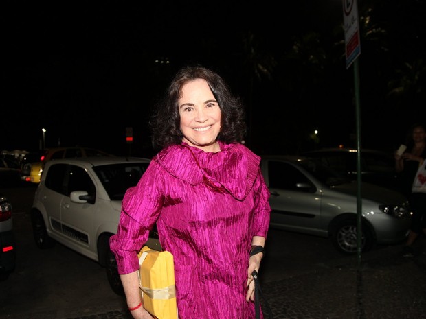 Regina Duarte em festa na Zona Sul do Rio (Foto: Claudio Andrade/ Foto Rio News)