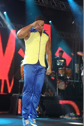 Xanddy em show em Salvador, na Bahia (Foto: Fred Pontes/ Divulgação)