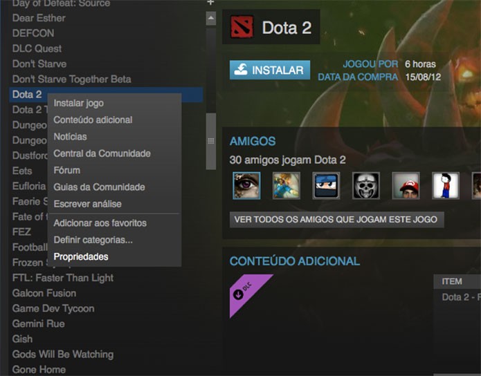 Aprenda a instalar mods em Dota 2 Reborn (Foto: Reprodução/Felipe Vinha)