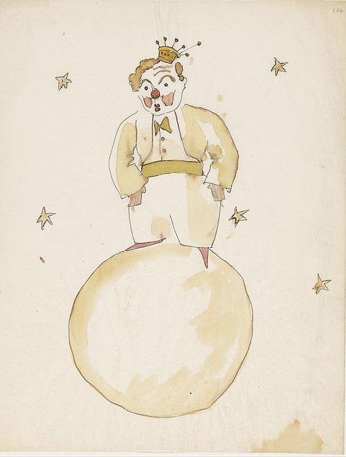 Ilustração original de "O Pequeno Príncipe" (Foto: Reprodução)