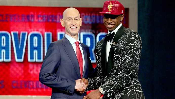Andrew Wiggins roupa Draft NBA 2014 (Foto: Reuters) Andrew Wiggins roupa Draft NBA 2014 (Foto: Reuters)