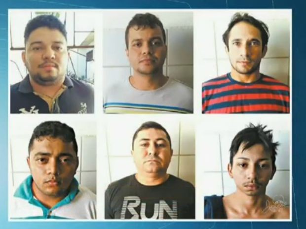 Polícia procura outros homens suspeitos de integrarem a quadrilha (Foto: TV Verdes Mares/Reprodução)